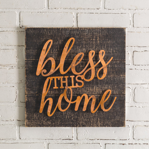 Bless This Home Sign - D&J Farmhouse Collections