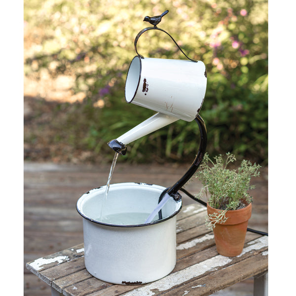 Water Pail Electric Fountain - D&J Farmhouse Collections