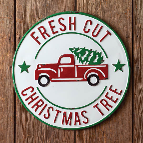 Fresh Cut Round Wall Sign - D&J Farmhouse Collections
