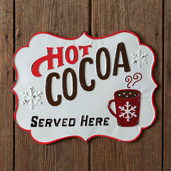 Hot Cocoa Wall Sign - D&J Farmhouse Collections