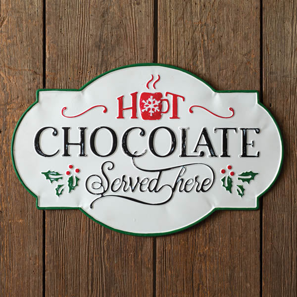 Hot Chocolate Wall Sign - D&J Farmhouse Collections