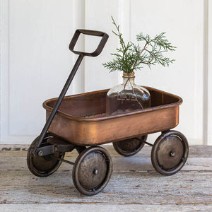 Wagon with Copper Finish - D&J Farmhouse Collections