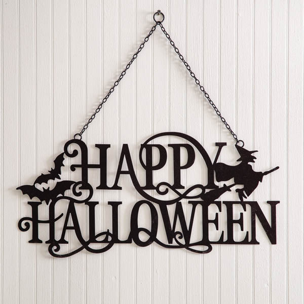 Happy Halloween Hanging Sign - D&J Farmhouse Collections