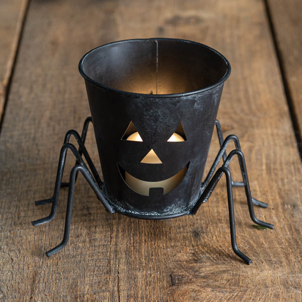 Spider Luminary Bucket - D&J Farmhouse Collections
