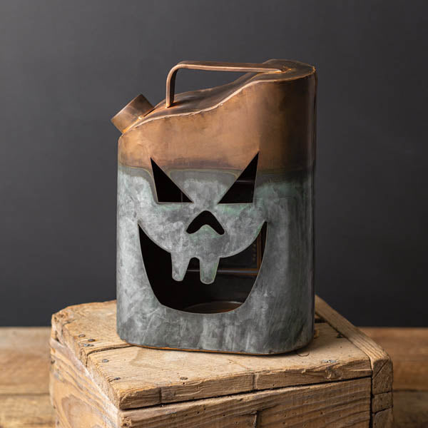 Jack-O'-Lantern Gas Can Luminary - D&J Farmhouse Collections