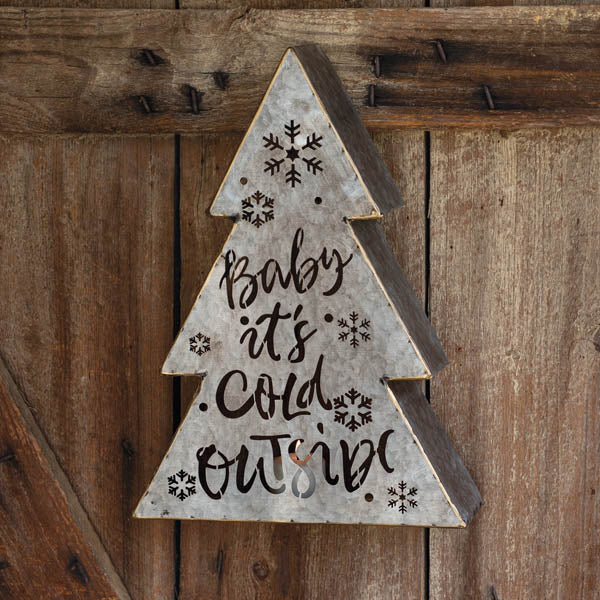 Baby It's Cold Outside Luminary - D&J Farmhouse Collections