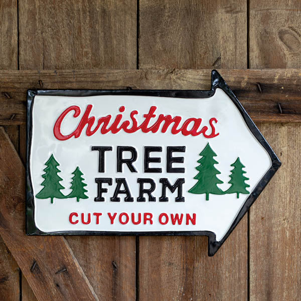 Christmas Tree Farm Wall Sign - D&J Farmhouse Collections