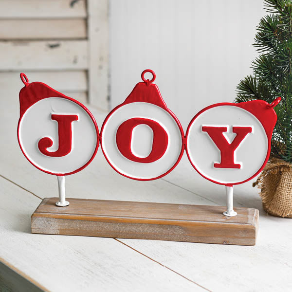 Joy Tabletop Decor - D&J Farmhouse Collections