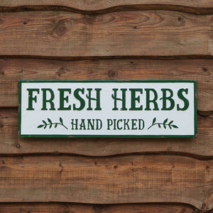 Fresh Herbs Sign - D&J Farmhouse Collections