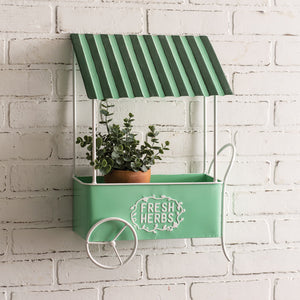 Fresh Herbs Hanging Wall Cart - D&J Farmhouse Collections