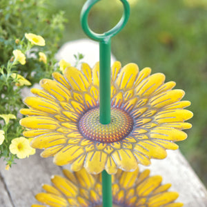 Sunflower Two-Tier Tray - D&J Farmhouse Collections