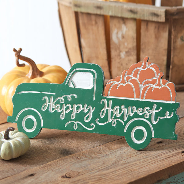 Tabletop Happy Harvest Truck