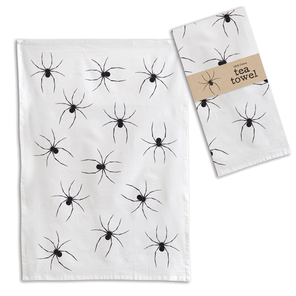 Spider Tea Towel - Box of 4 - D&J Farmhouse Collections