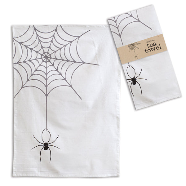Spider Web Tea Towel - Box of 4 - D&J Farmhouse Collections
