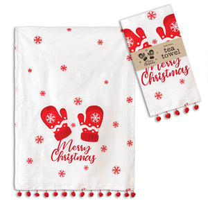 Mittens Tea Towel - Box of 4 - D&J Farmhouse Collections