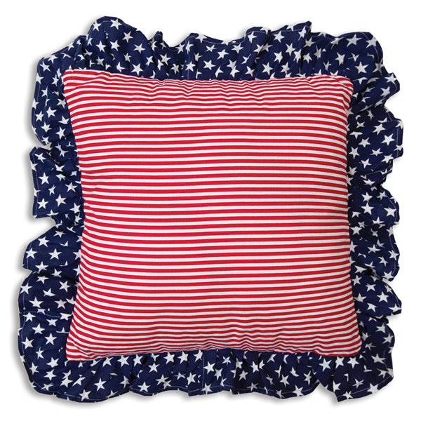 Stars and Stripes Throw Pillow - D&J Farmhouse Collections