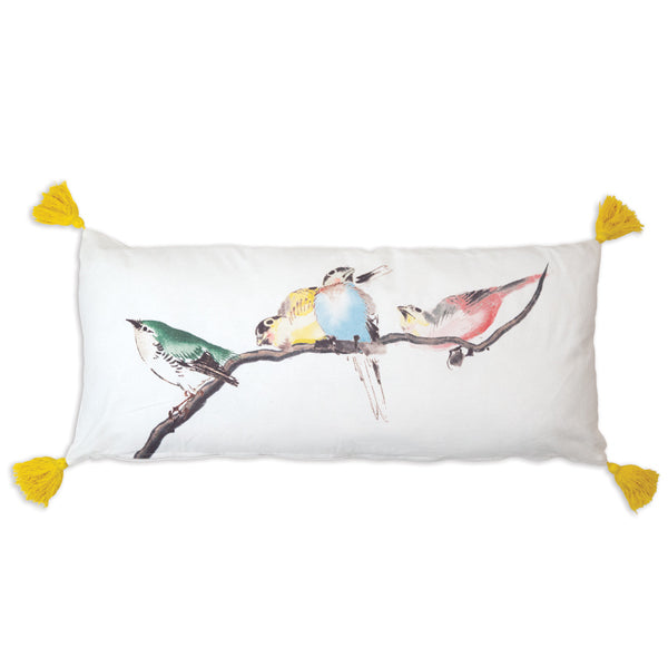 Birds on a Branch Lumbar Pillow - D&J Farmhouse Collections