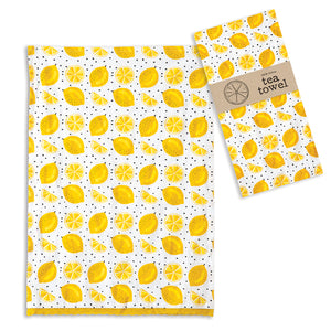 Lemons Tea Towel - Box of 4 - D&J Farmhouse Collections