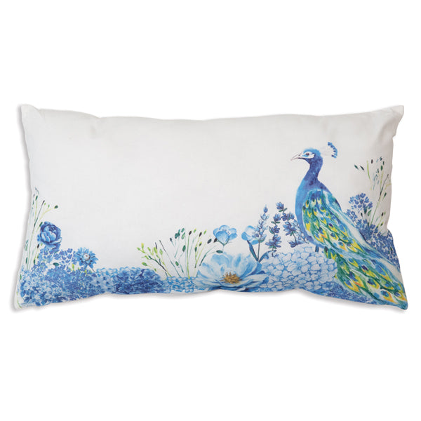 Peacock Lumbar Pillow - D&J Farmhouse Collections