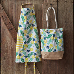 Pineapple Apron and Market Bag Gift Set - D&J Farmhouse Collections