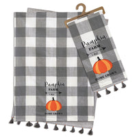 Set of Two Pumpkin Tea Towels - D&J Farmhouse Collections