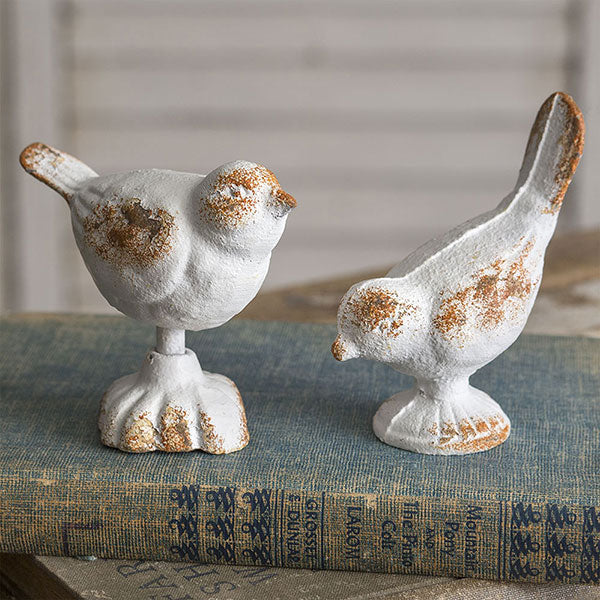 Set of Two Cast Iron Birds - D&J Farmhouse Collections