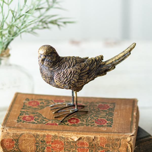 Parakeet Tabletop Figurine - D&J Farmhouse Collections