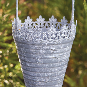 Victorian Metal Cone Planter
