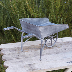 Antique Tabletop Wheelbarrow