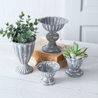 Metal Daisy Cup - Box of 4