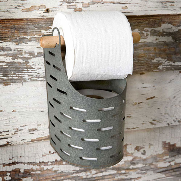 Olive Bucket Toilet Paper Holder - D&J Farmhouse Collections