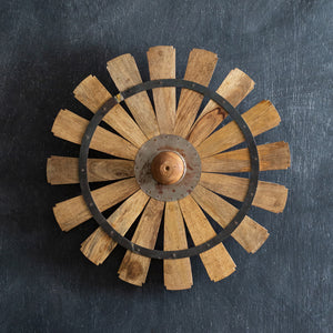 Wooden Windmill Wall Decor - D&J Farmhouse Collections