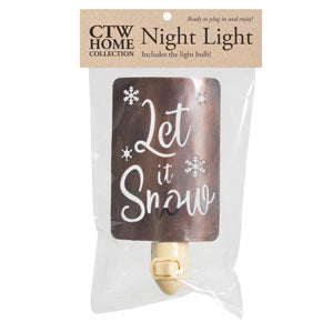 Let It Snow Night Light - Box of 4 - D&J Farmhouse Collections