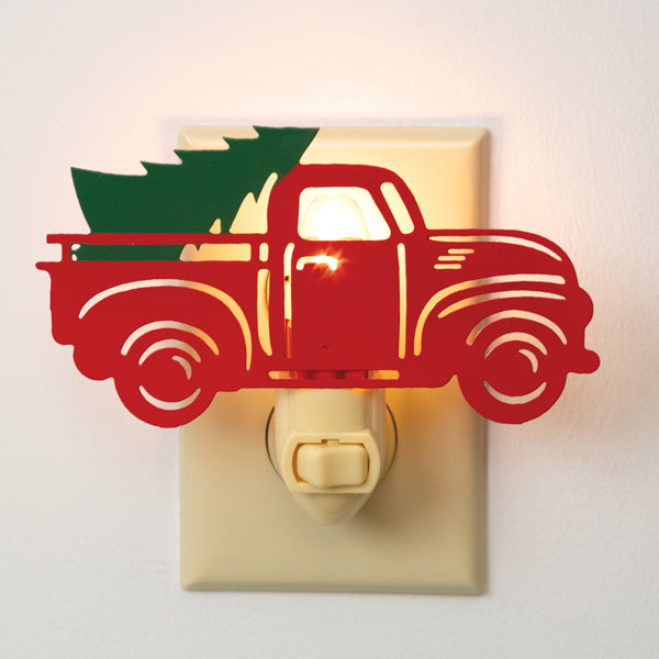 Red Christmas Truck Night Light - Box of 4